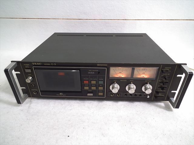 □ TEAC ティアック C-3 カセットデッキ 中古 現状品 210406Y3421 一般