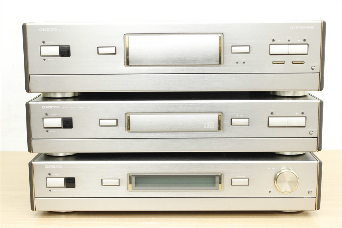 ONKYO オンキョー K-1000 R-1000 C-1000 オーディオ機器(オーディオ 