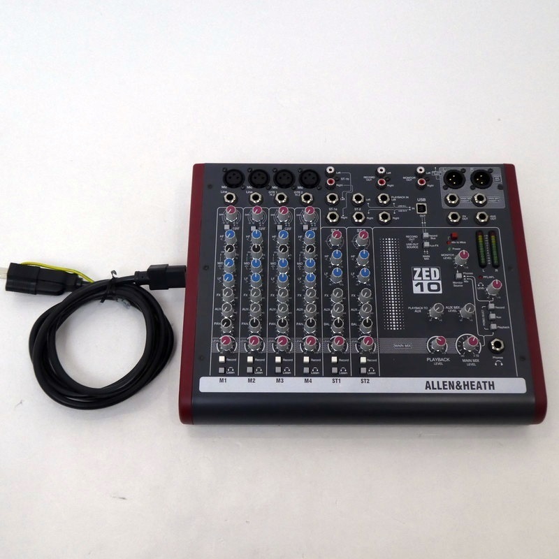 ジャンク ALLEN&HEATH アナログミキサー ZED 10送料込 ALLEN&HEATH