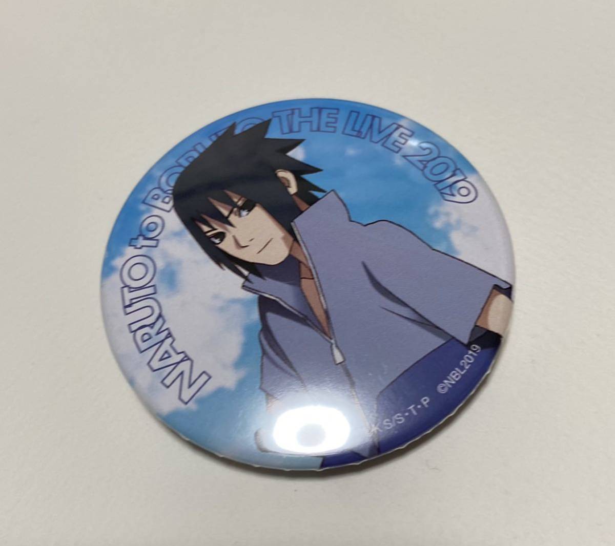 NARUTO THE ライブ2019 缶バッジ サスケ ナルボル ライブ 缶バッジ