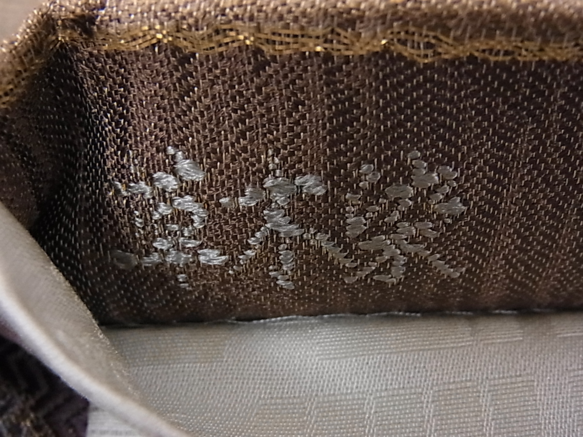 唐織 平和屋着物◎六通柄袋帯 金銀糸 正絹 切嵌正倉院 金糸 逸品 正倉 