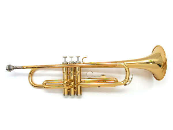 1円 YAMAHA YTR-1320 ヤマハ トランペット 金管 楽器 ゴールドカラー 