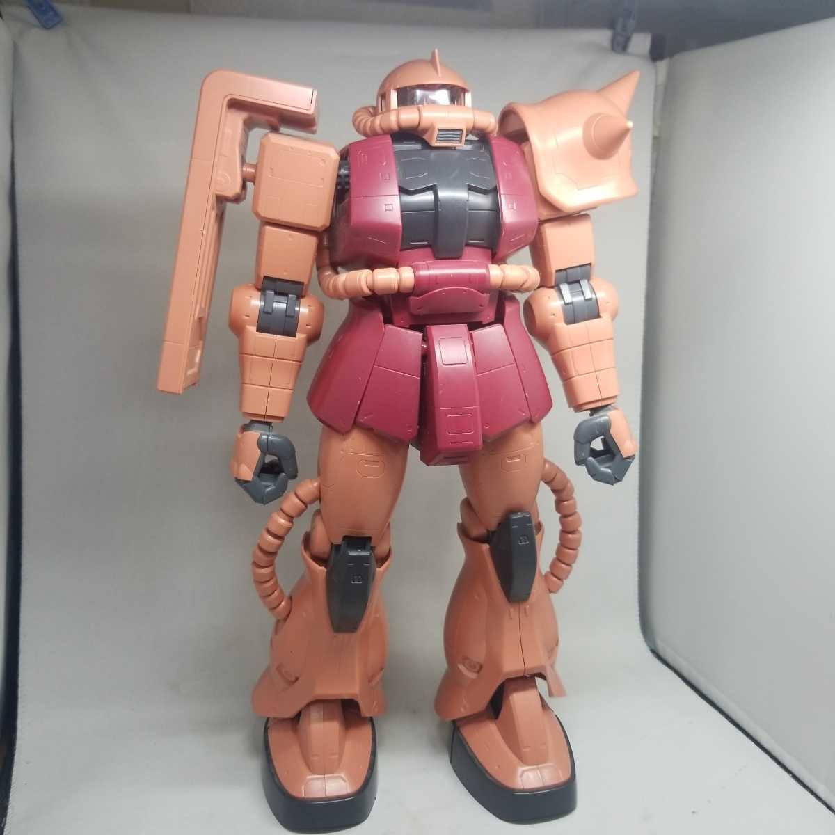 メガサイズ シャア専用ザク ガンダム 4/20 7000 ジャンク ガンプラ ガンダム