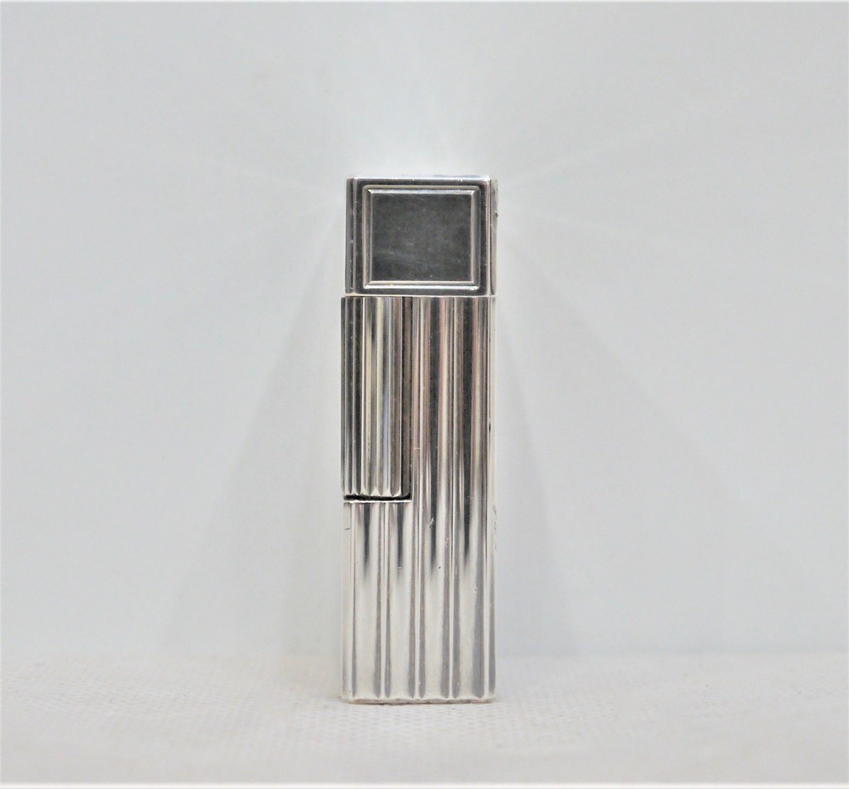 ☆【現状品】火花確認のみ S.T.Dupont デュポン ガスライター シルバー