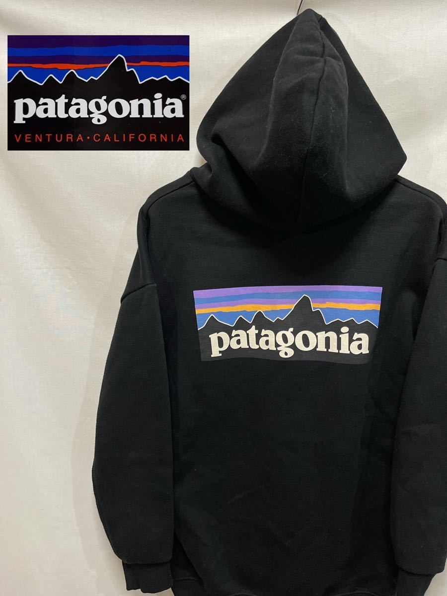 ★patagonia★パタゴニア★ボックスロゴ★プルオーバーパーカー★スエットパーカー★裏起毛★ビッグロゴ★プリント★アウトドア★L相当★ パタゴニア Patagonia&frasl;パタゴニア メンズ・P-6ロゴ・レスポンシビリティー &frasl; | 期間限定ポイント10倍パタゴニア