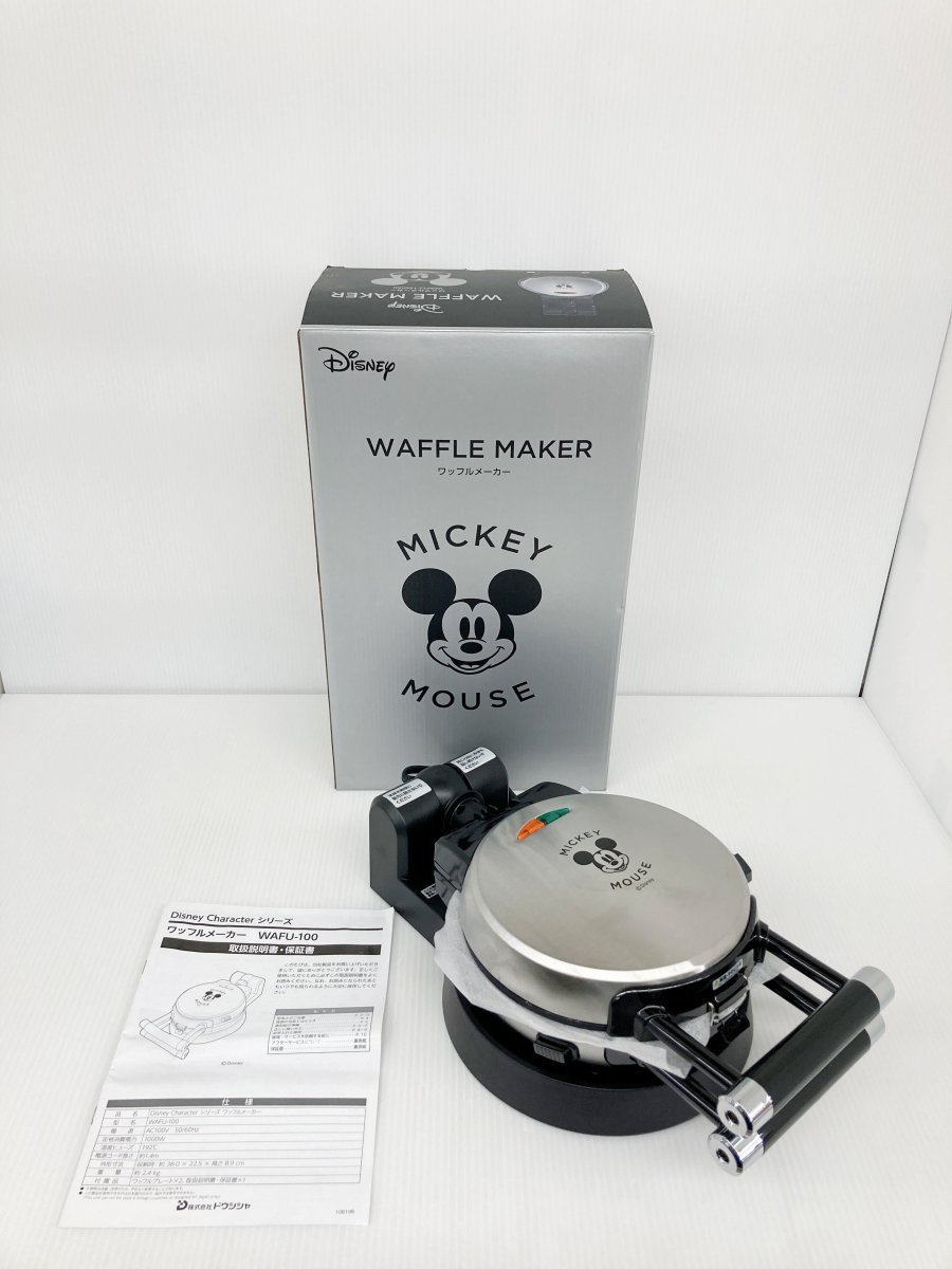 ワッフルメーカー ドウシシャ Disney MAKER ワッフルメーカーWAFU-100