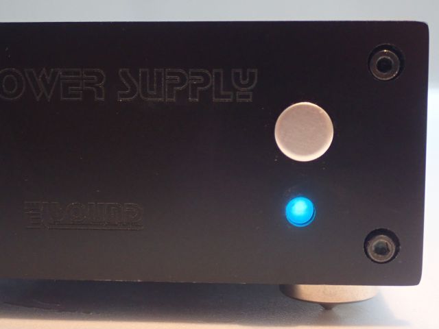 部品取り】 EL SOUND DC POWER SUPPLY DC12V 3A 旧モデル 青ランプ