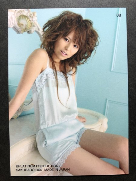若槻千夏 さくら堂 2007 08 グラビア アイドル トレカ トレーディング