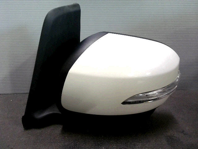 H27年 タント DBA-LA600S 左 ドア サイド ミラー 白パール W24 LA610S LA600F カスタムX 美品 5kurudepa=32181