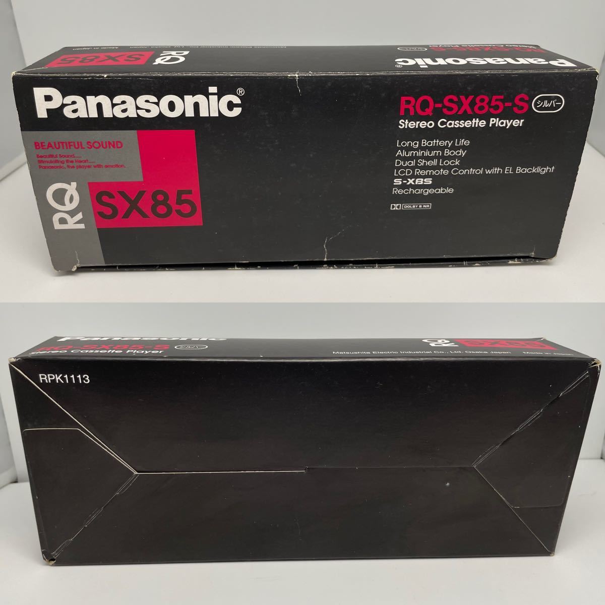 Panasonic S-X85 カセットプレーヤー 70周年記念 RQ-S1D Panasonic RQ