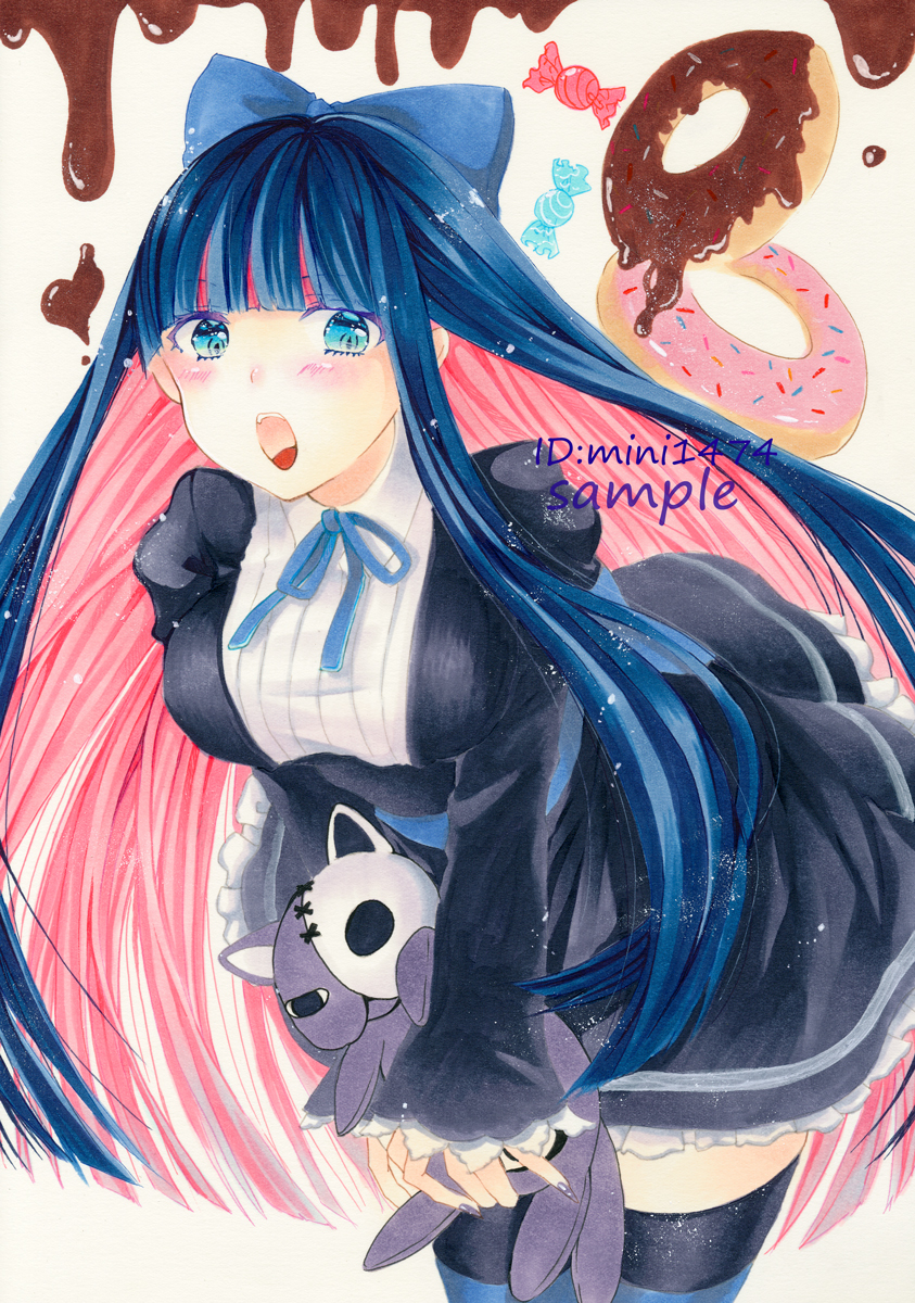 手描きイラスト パンティ＆ストッキングwithガーターベルト