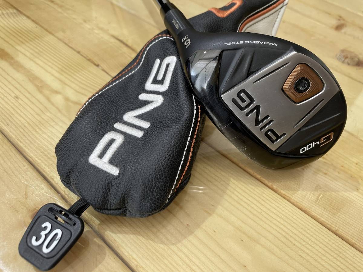 G400 ユーティリティ PING g400 U6-30度 ピン 中古G400 ◇◇JP FUBUKI 