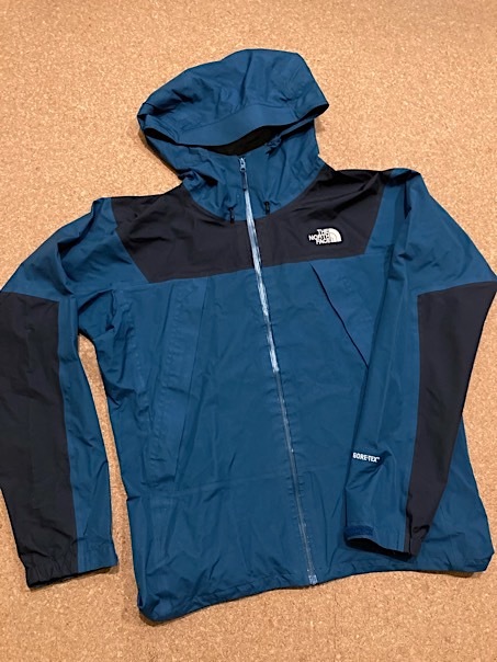 レア★ノースフェイス クライムライトジャケット GORE-TEX 青/紺/黒 XL NP11503★防水透湿 マウンテンパーカー 軽量 富士山 クライムライト