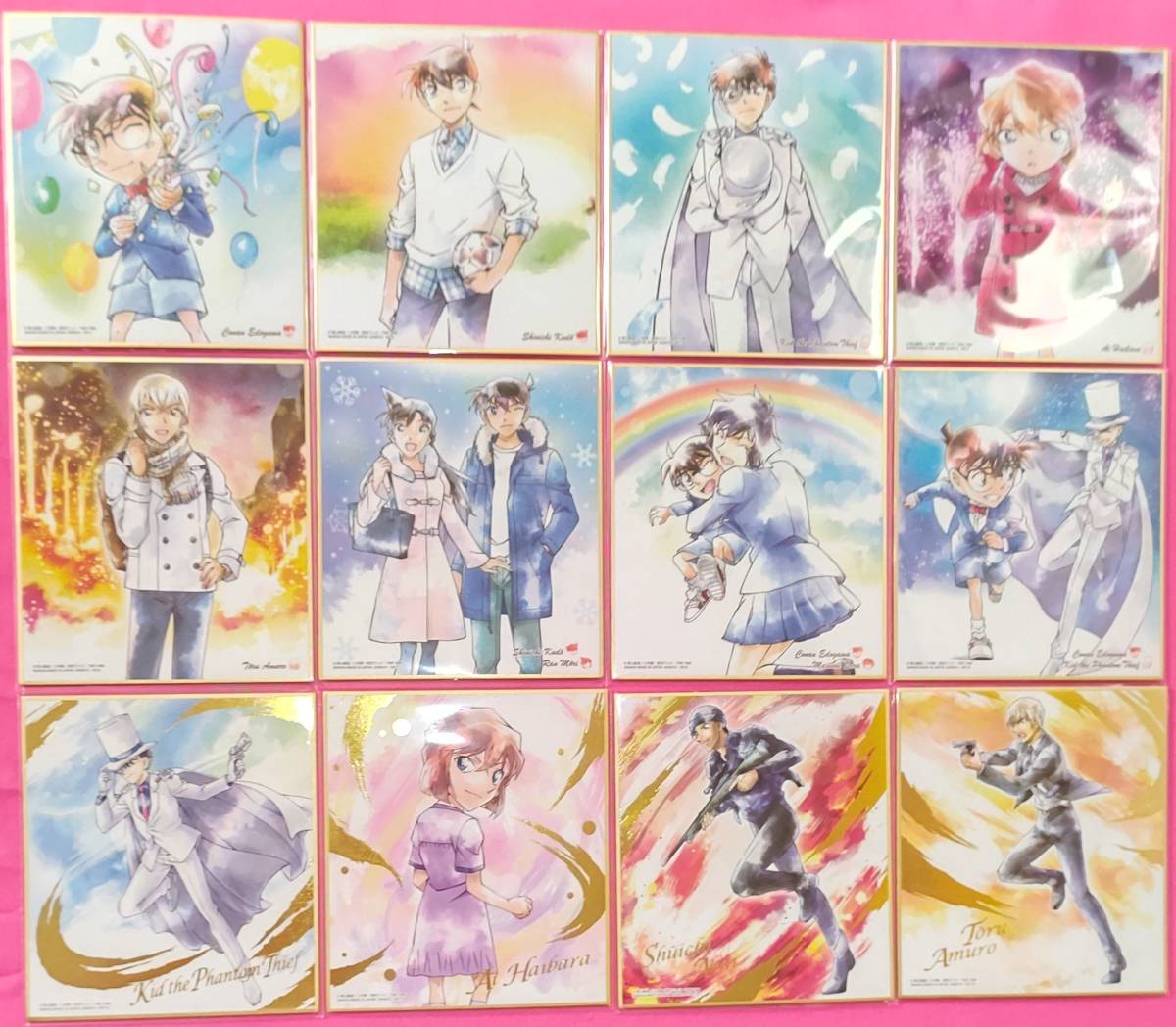 名探偵コナン 色紙 Art5 12種類 12枚セット 名探偵コナン 売買されたオークション情報 Yahooの商品情報をアーカイブ公開 オークファン Aucfan Com