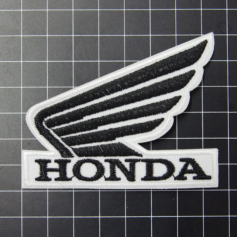 Honda ホンダ ホワイト やや小 レーシング パッチ バイク レース車関係 ロゴ パッチ ワッペン ワッペン 売買されたオークション情報 Yahooの商品情報をアーカイブ公開 オークファン Aucfan Com