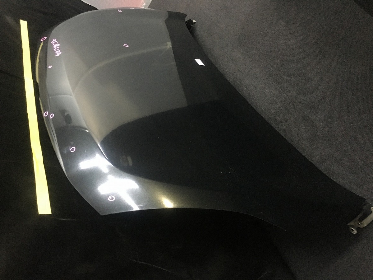 52 トヨタ アイシス DBA-ANM10W ボンネット フード ヒンジ付 傷汚れ有