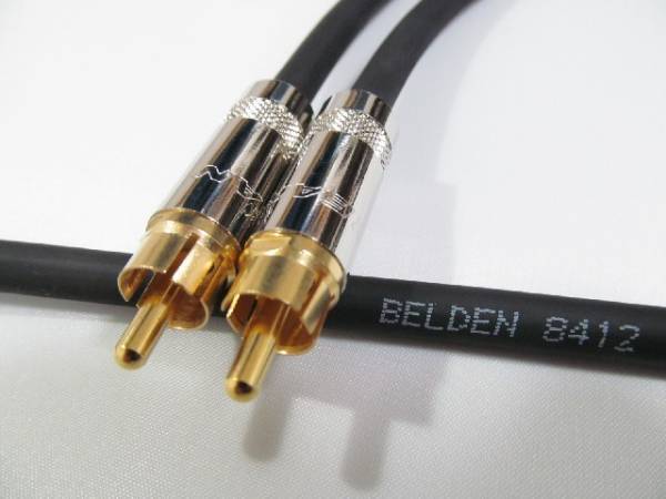 RCAケーブル 0 BELDEN ベルデン ベルデン8412 ⁄ +REAN-NYS352AG 1.5m