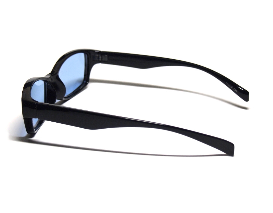 小顔効果あり ワイドレンズ サングラス bl 紫外線カット Uv ブルーレンズ 青 水色 メンズ 男性 紳士 釣り目 フォックス セル プラスチックフレーム 売買されたオークション情報 Yahooの商品情報をアーカイブ公開 オークファン Aucfan Com