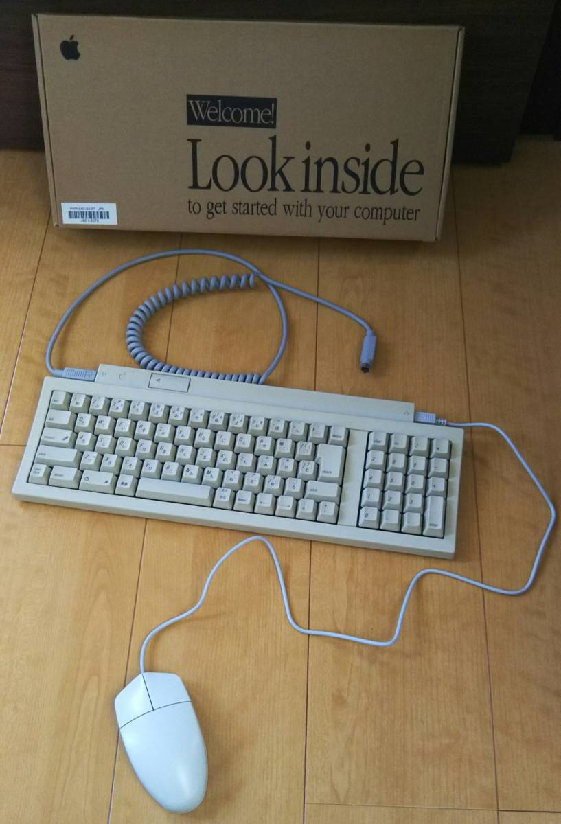 Mac Macintosh Plusのキーボードとマウス | Fan Portal : (テンキー