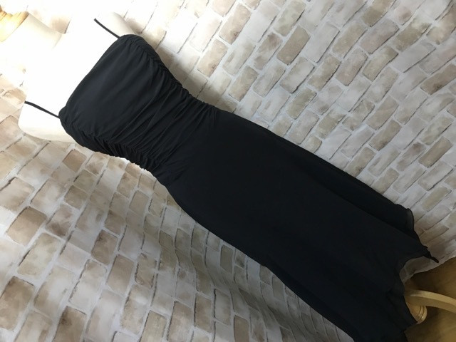 E Ryuryu リュリュ 衣装 ドレスワンピース 黒シフォン 11号 ワンピース 売買されたオークション情報 Yahooの商品情報をアーカイブ公開 オークファン Aucfan Com