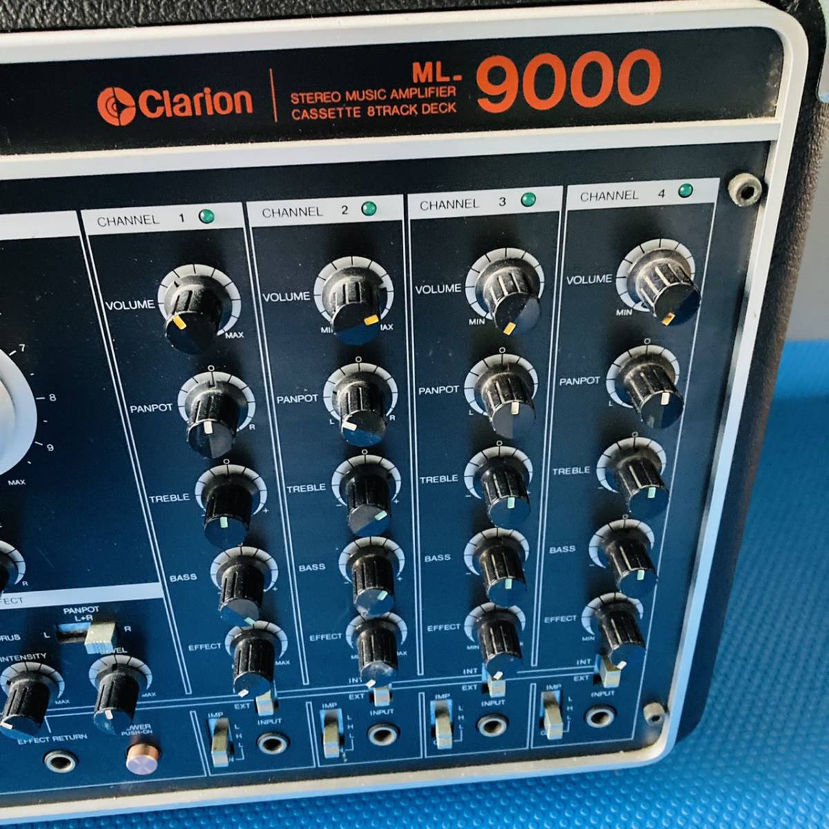 clarion 8トラック　カセットデッキ　ML-9000 clarion 8トラック カセットデッキ ML-9000 【公式通販】