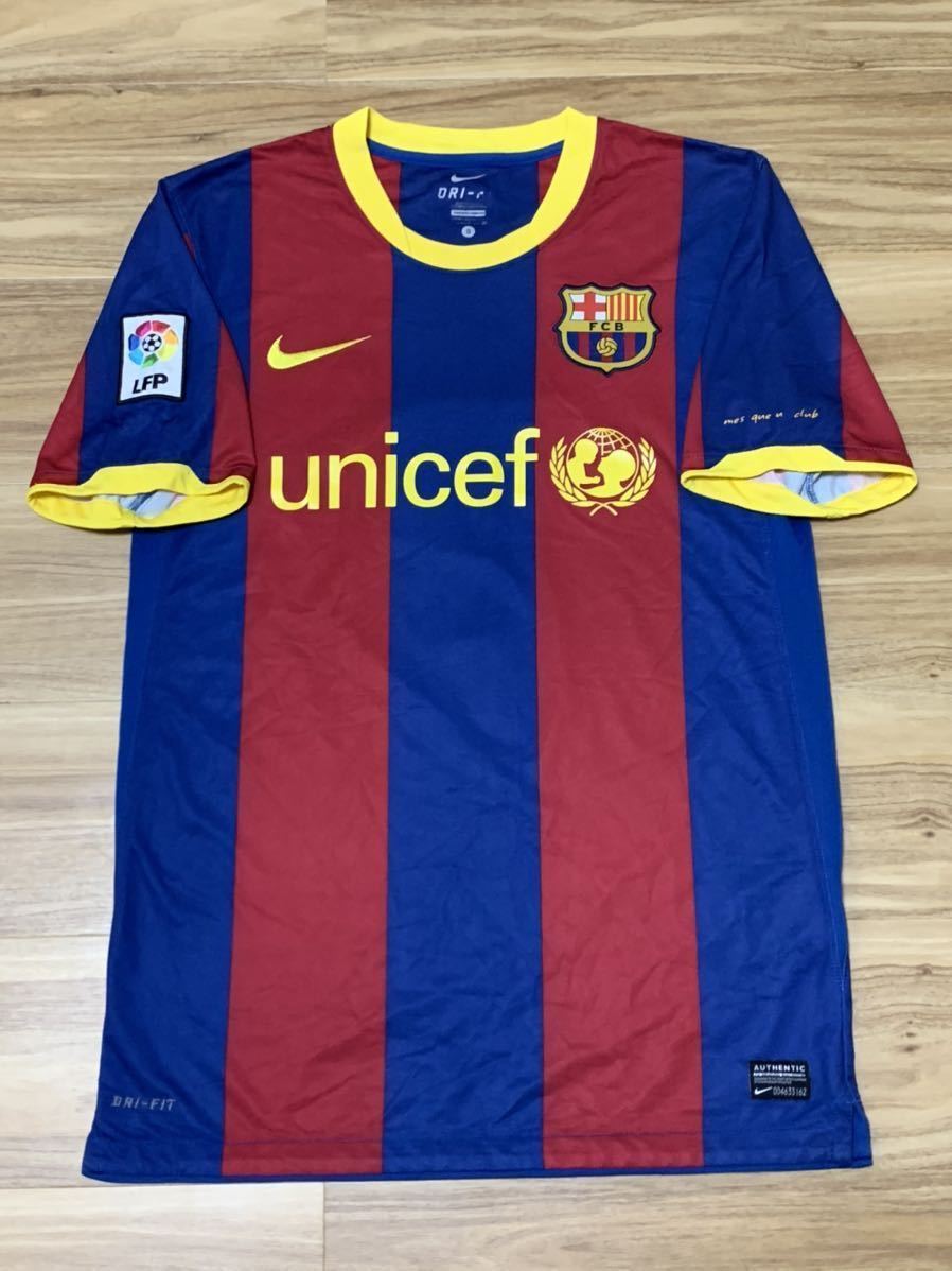 ☆正規品☆バルセロナ10-11(H) #7 ビジャ 半袖ユニフォーム Sサイズ