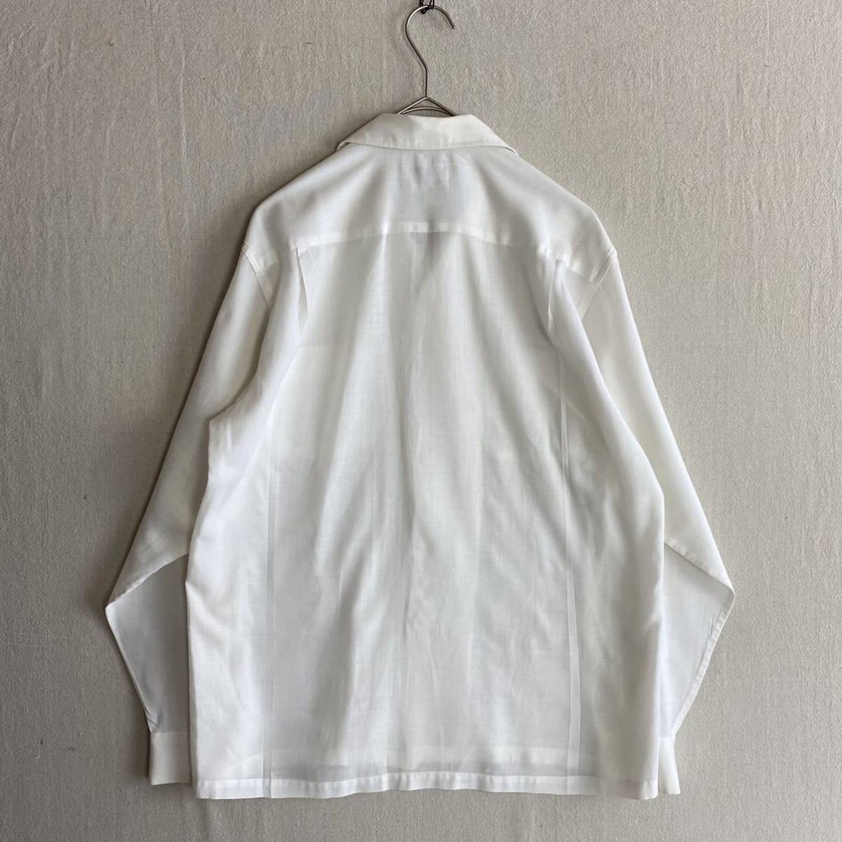 ポリ×レーヨン】USA製 50s McGREGOR ボックス シャツ / S