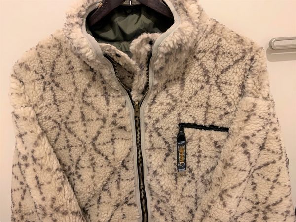 キャピタル KAPITAL ニットセーター 道着刺し子 ボアフリース  