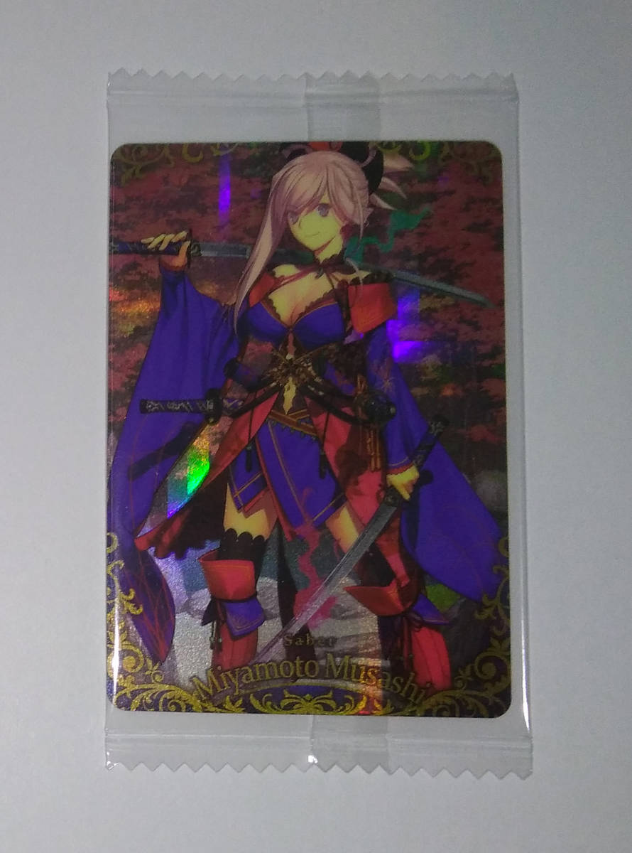 Fate Grand Order Fgo ウエハース 3 宮本武蔵 シークレット Ssr ホビー カルチャー 売買されたオークション情報 Yahooの商品情報をアーカイブ公開 オークファン Aucfan Com