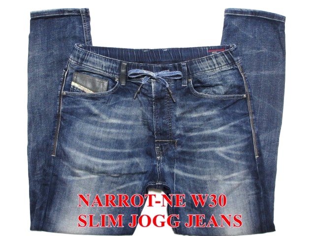 DIESEL NARROT ナロットジョグジーンズ　30インチ　イタリア製 中古・古着通販】DIESEL (ディーゼル) NARROT ジョグジーンズパンツ