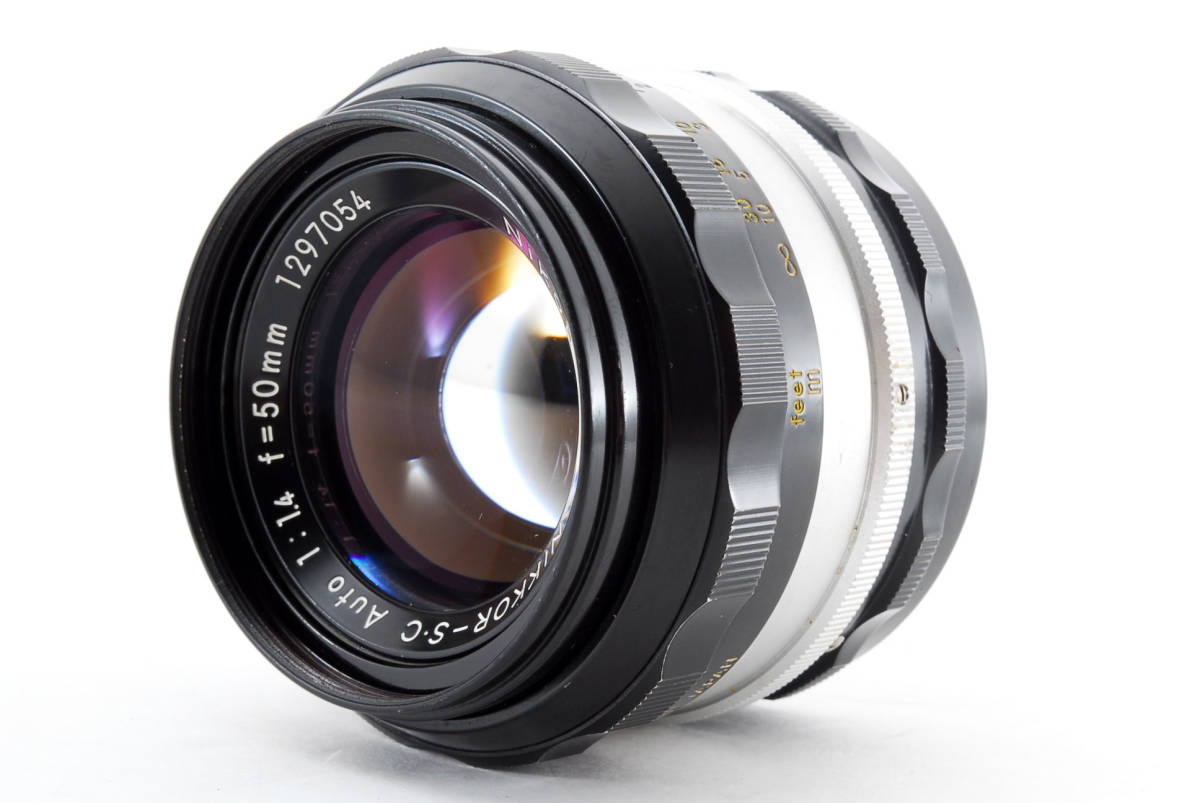 Nikon Nikkor-S.C. Auto 50mm f1.4 ~ Beautiful, Mint!! - Nik &