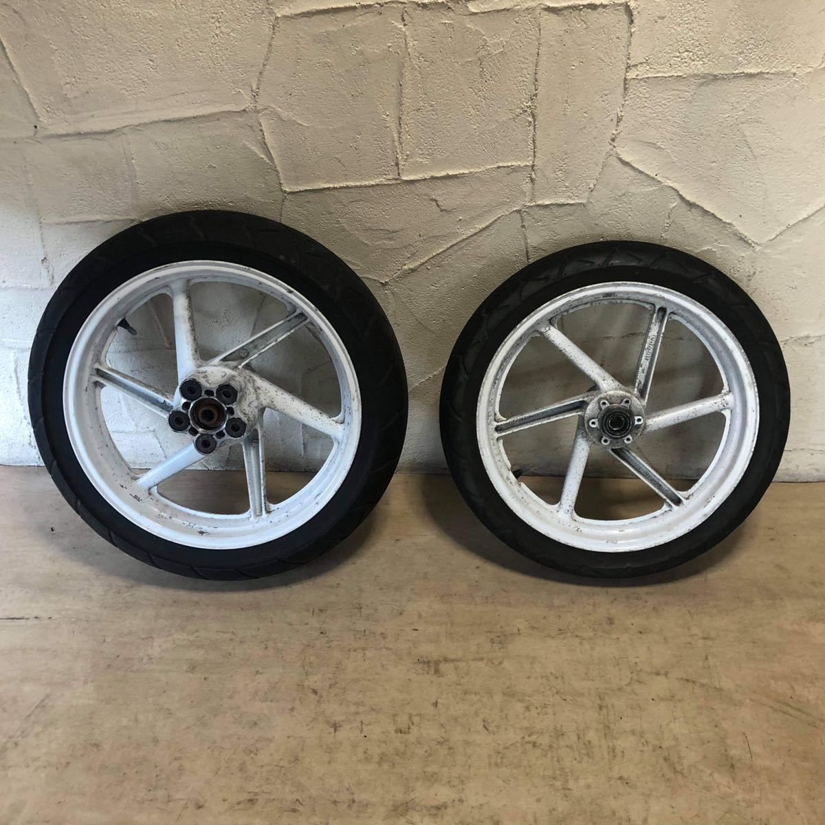 中古 3点セット 専用 MC18 NSR 250 フロント ホイール リアホイール セット NSR250R NSR250