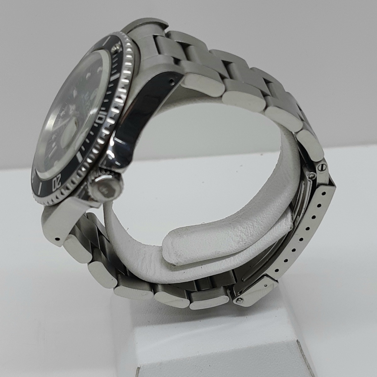 A BATHING APE/シルバー/BAPEX/黒文字盤/時計/ケース付/限定 BAPE Type 