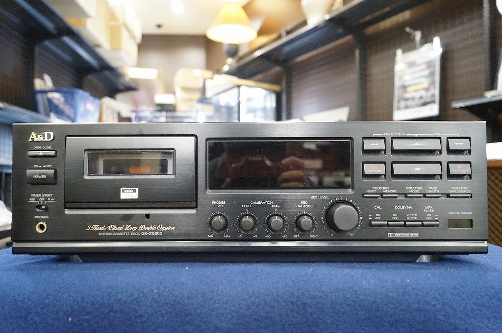 赤井電機「GX-Z5300」3ヘッドカセットデッキ A&D 3ヘッドカセットデッキ GX－Z5300 ジャンク品 GX-Z5300