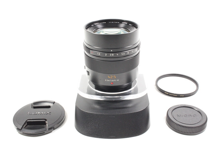 【 HORITA CAMERA 】AB(美品) 1621 Panasonic LEICA DG NOCTICRON 42.5mm F1.2 ASPH. POWER O.I.S. 1239 パナソニック 単焦点 明るいF値 >