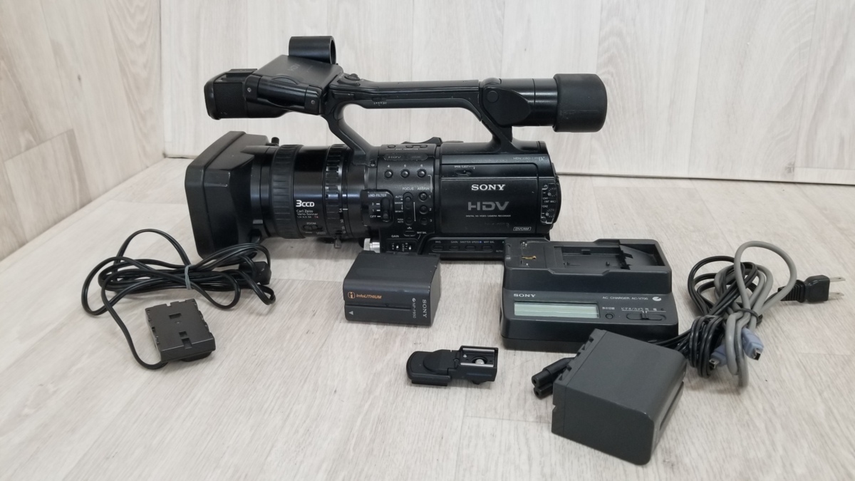 063S33□SONY ハイビジョンカメラ HVR-Z1J□ HVR-Z1J HDV Sony 法人の