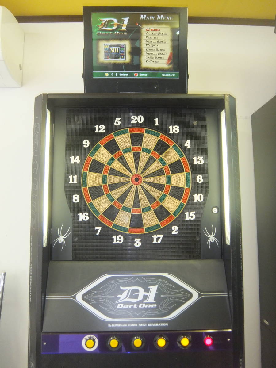 Yahoo!オークション □ダーツマシン中古□D1□DartOne□整備済完動品 