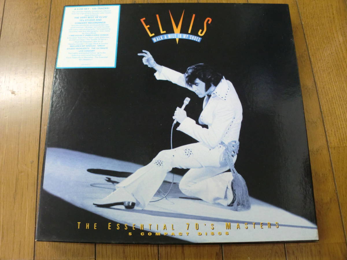 エルヴィス・プレスリー 70’sマスターズ 5枚組CDボックス 帯付 CD】エルヴィス・プレスリー ELVIS PRESLEY / THE ESSENTIAL 70's