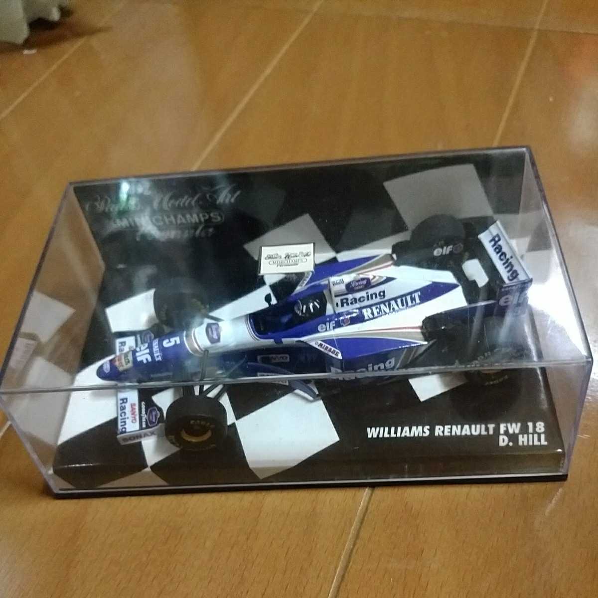 Hill Damon Williams FW18 0 1:43 World Renault Minichamps F1