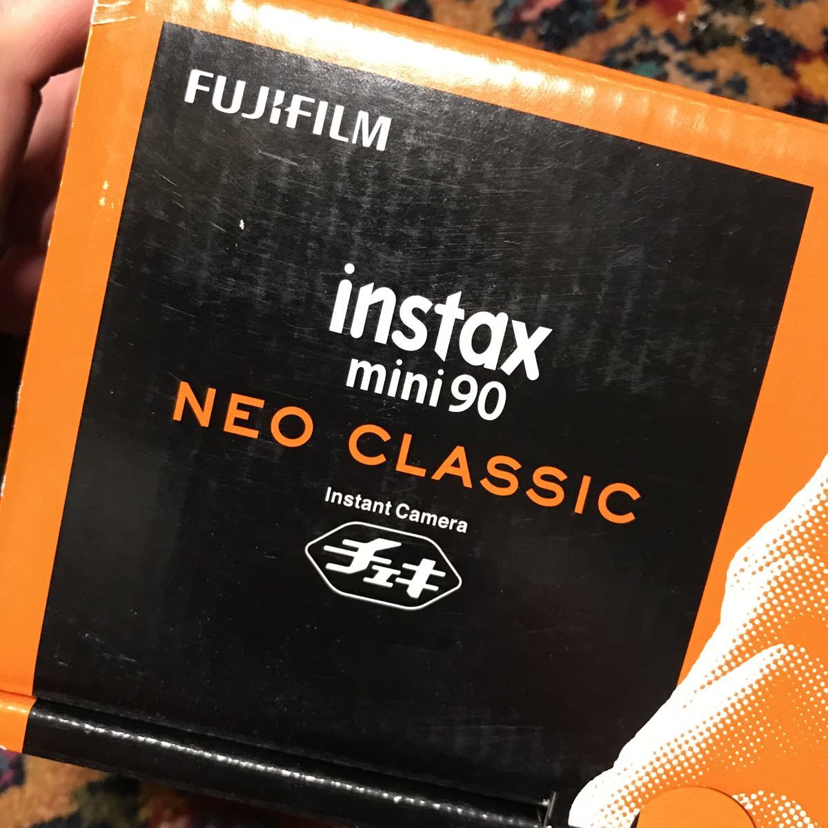 新品未使用　チェキ instax mini 90 NC(ネオクラシック) ブラック　希少 mini 0 instax 富士 INSTAX nc