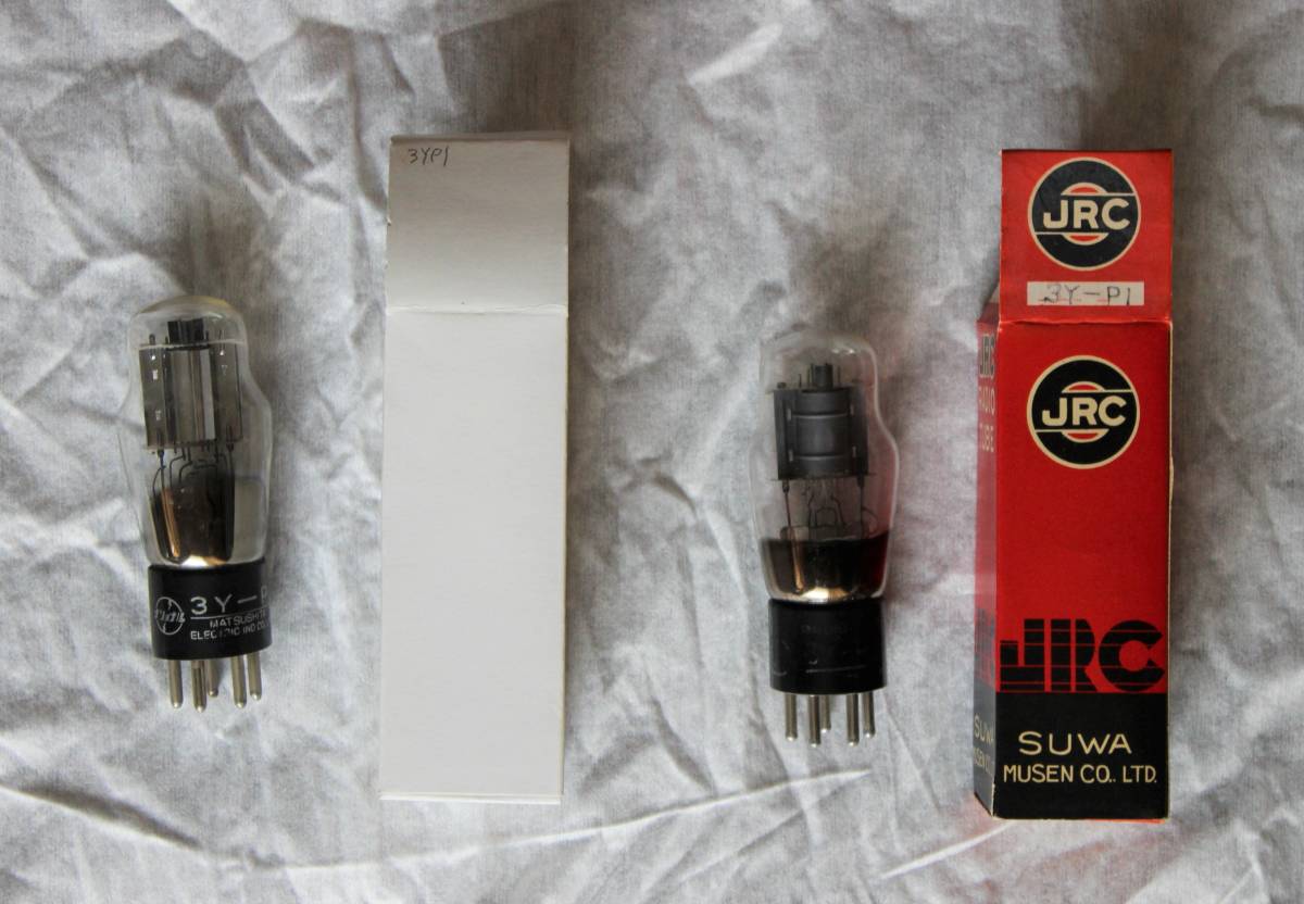 UX-12A】JRC真空管未使用品 3本 UX-12A】JRC真空管未使用品