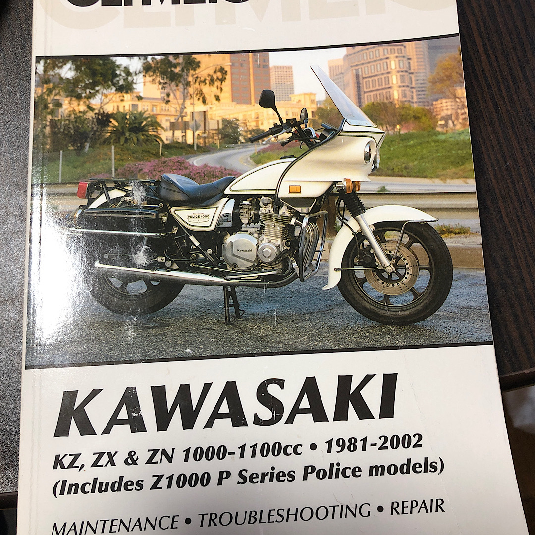 &様 カワサキKZ1000.1100 1981～2002 Z1000Pマニュアル CLYMER