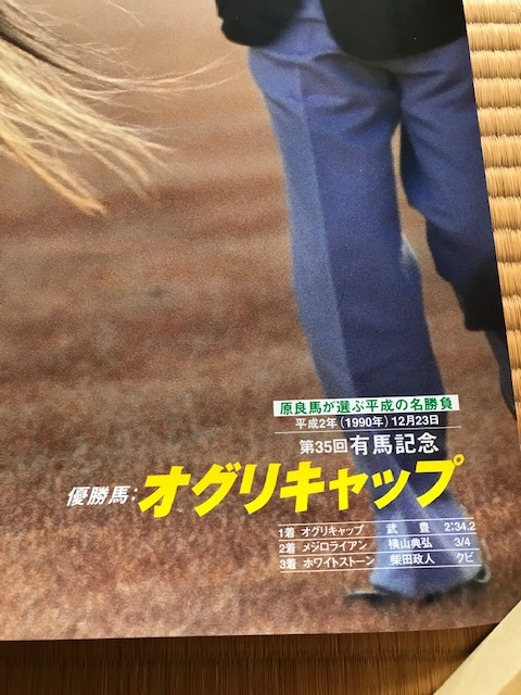 オグリキャップ 大型ポスター A1サイズ（594×841mm） 有馬記念 原良馬