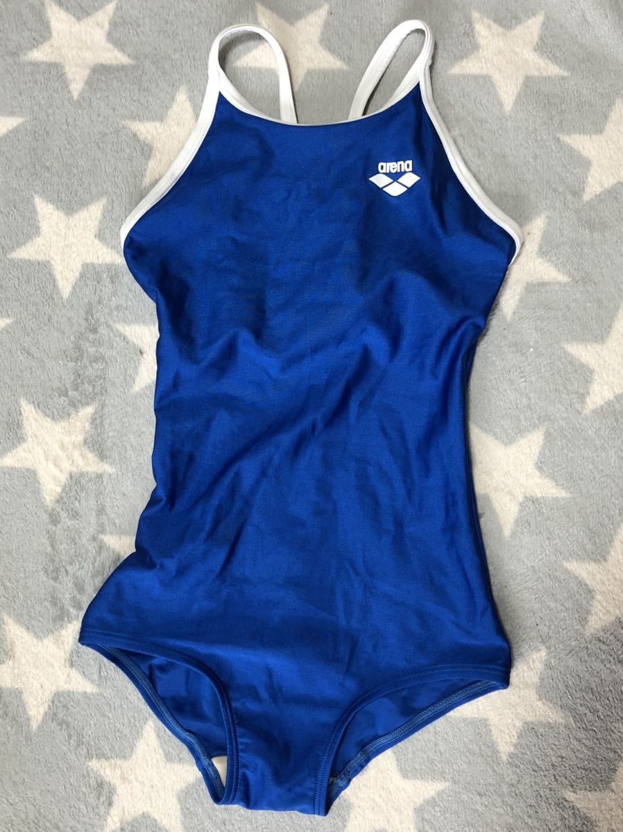 arena　競泳水着　M　ARN-185WK　アブル　カスタム品　激レア arena 競泳水着 ARN-185WK ABL Mサイズ ブルー スクール水着 ARN-75W