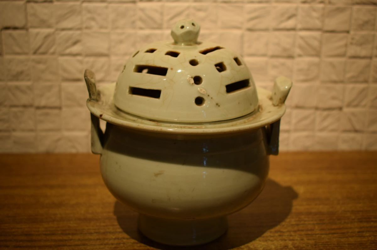 和】古備前 三耳壺水指 箱付（桃山時代） 古備前 備前三耳壺 文化遺産