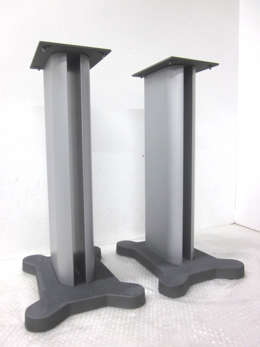 □◆ B＆W FS700/CM 金属製　スピーカースタンド　ペア　天板 幅160mm 奥行200mm　Bowers&Wilkins
