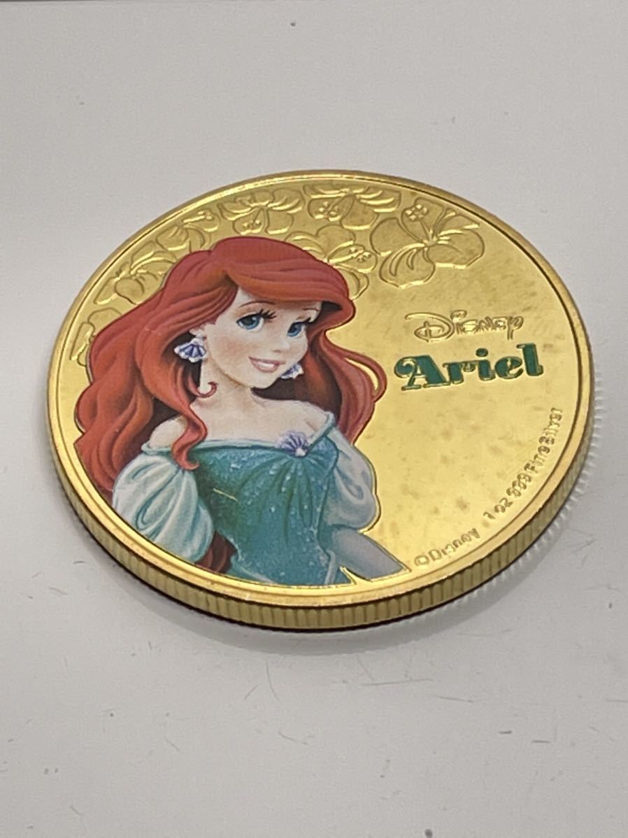 Z 353 外国金貨 ニュージーランド硬貨 ディズニーアリエル 記念金貨 ニウエ 海外コイン 直径約40mm 雑貨 売買されたオークション情報 Yahooの商品情報をアーカイブ公開 オークファン Aucfan Com
