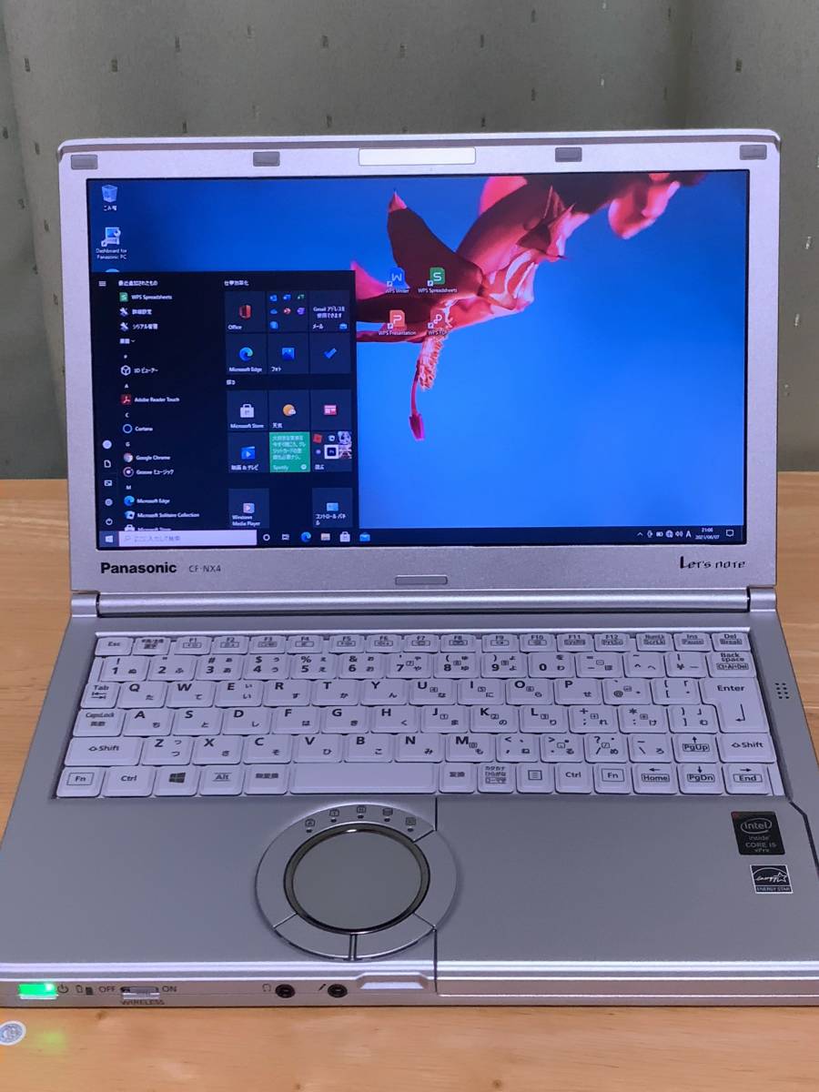 Pnasonic Let's note CF-NX4 12.1インチ 8ＧＢ SSD240GB Office付_1