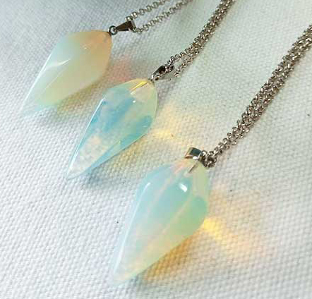 ペンデュラム　オパール　蛋白石　ペンジュラム　ダウジング　ペンダント　ネックレス_2