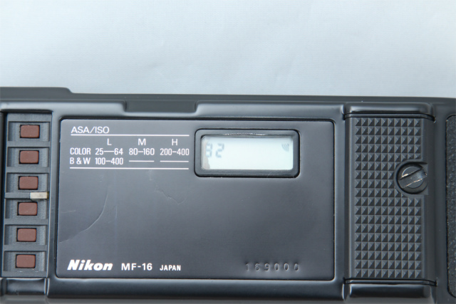 Nikon FM3A/FM2/FA/FE2用データバックMF-16 Nikon FM3A/FM2/FA/FE2用
